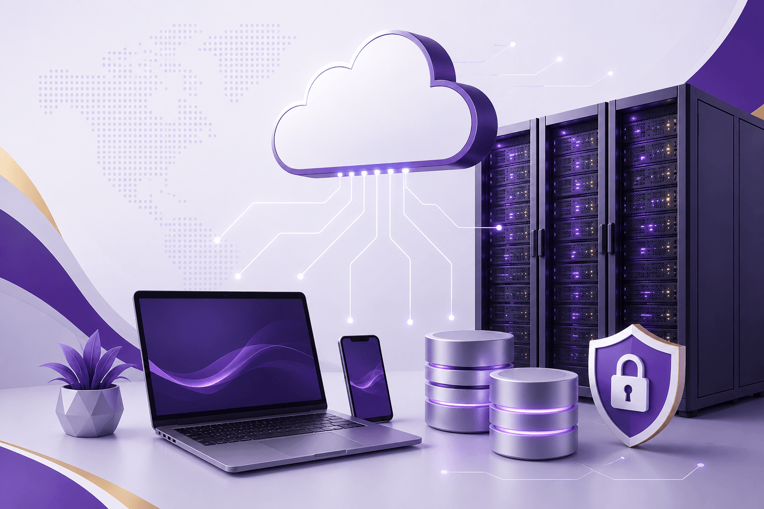 خدمات الاستضافة والحلول السحابية
